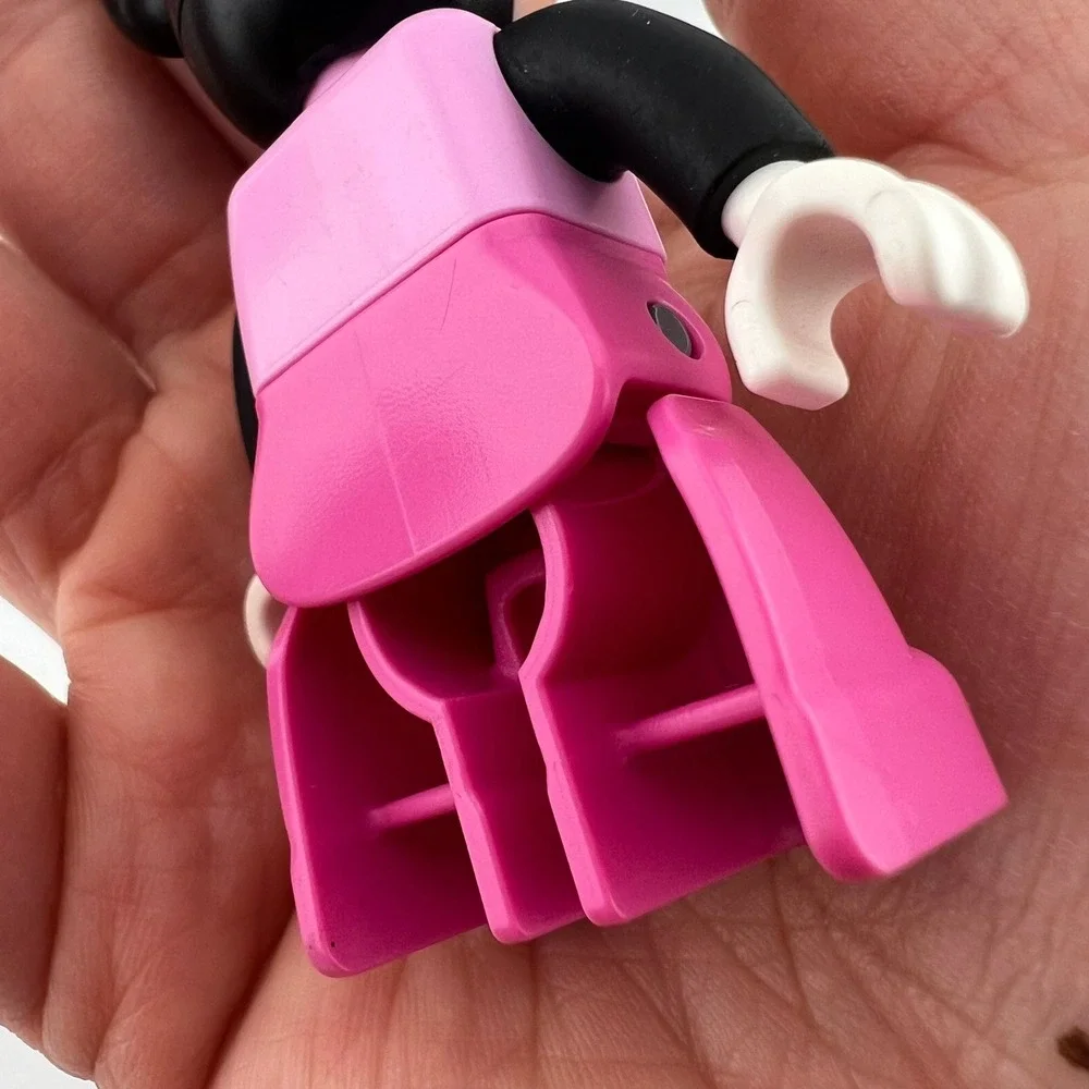 LEGO DUPLO Minnie Mouse Figure‎ Pink Polka Dot Outfit Disney Toy